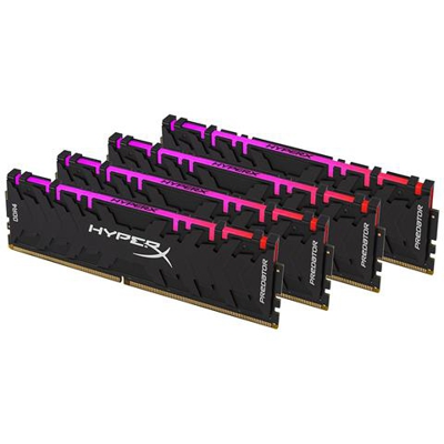 Kit Memoria HyperX Predator 32 GB (4x8 GB) DDR4 2933 MHz CL15 Colore Nero