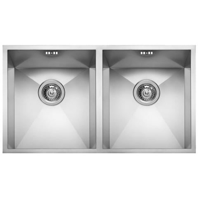 Lavello da Incasso LIQ720SAC2U 2 Vasche Square