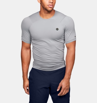 Maglia a manica corta UA RUSH™ HeatGear® Compression da uomo