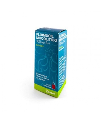 Zambon Fluimucil Sciroppo Mucolitico 100ml/5ml Flacone 200ml