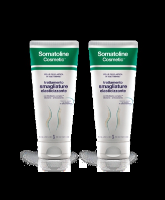 Somatoline Cosmetic Trattamento Smagliature Elasticizzante 2 Pezzi Da 200ml