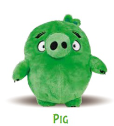 ANGRY BIRDS PIG PELUCHE RISCALDABILE precio