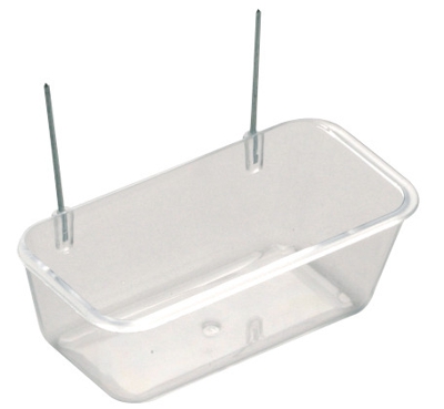 Croci Flyaway Mangiatoia Con Ganci Ferro: 10 x 45 x 3,5 cm