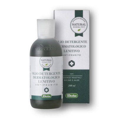 Olio Detergente Antiprurito Natural Derma Pet200 ml: 200 ml