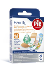 CEROTTO PIC STRIP FAMILY 20 PEZZI ANTIBATTERICO CON TAMPONE precio