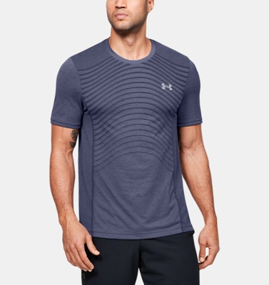 Maglia a manica corta UA Seamless Wave da uomo