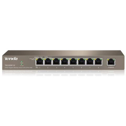 Switch TEG1009P-EI 9 Porte Gigabit Ethernet 10 / 100 / 1000 Mbps RJ-45 con 8 Porte Ethernet PoE Unmanaged características