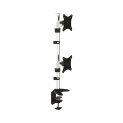 HYDRA2V 27'' Morsa Nero, Cromo, Bianco supporto da tavolo per Tv a schermo piatto características