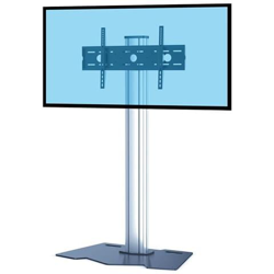 030-5009 Supporto Da Pavimento Con Base Piatta Per Schermo Tv Lce Led 37''''-70''''- Altezza Regolabile Fino A 150 Cm en oferta