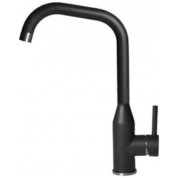 Miscelatore Monocomando con canna girevole Dora 19x36 cm Keratek Plus Black Nero Assoluto 86 precio