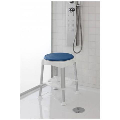 Sgabello Girevole Confort - Bianco