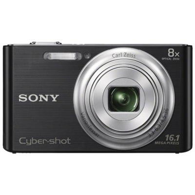 Fotocamera digitale compatta Sony Cyber-shot DSC-W730 - 16,1 Megapixel - Nero - 6,9 cm (2,7'') Touchscreen LCD - 16:9 - 8x Zoom Ottico - 32x - Ottico (IS) - 4608 x 3456 Immagine - 1280 x 720 Video - Modalità HD Movie