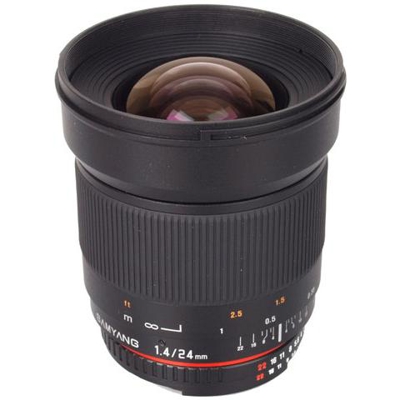 Obiettivo24mm F / 1.4 Ed As If Umc (canon) Nero