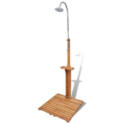 Doccia Da Giardino In Legno