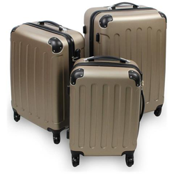 Ver Valigie Da Viaggio, Set Di Valigie, 51 61 71 Cm, Champagne, Abs, Angoli Protettivi, Materiale: Plastica Abs y sus características Valigie Da Viaggio, Set Di Valigie, 51 61 71 Cm, Champagne, Abs, Angoli Protettivi, Materiale: Plastica Abs en oferta