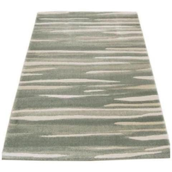Salone Moderno Tappeto Reflex Waves - Blu Grigio - 120x170 Cm en oferta