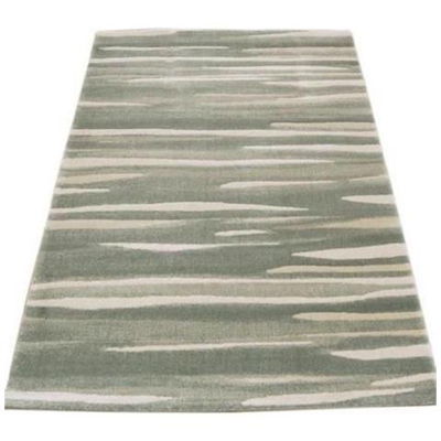 Salone Moderno Tappeto Reflex Waves - Blu Grigio - 120x170 Cm