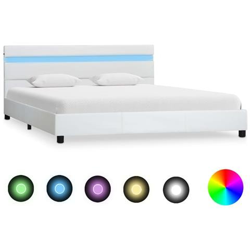 Giroletto Con Led Bianco In Similpelle 140x200 Cm en oferta