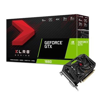 GeForce GTX 1660 6 GB GDDR5 Pci-E 1x DVI-D / 1x DisplayPort / 1x HDMI Gaming OC
