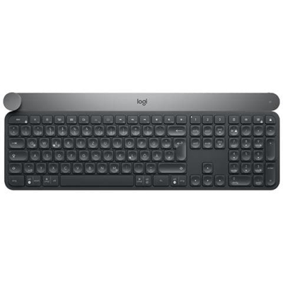 Craft RF Wireless + Bluetooth QWERTZ Tedesco Nero, Grigio tastiera