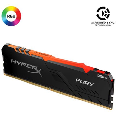 Memoria Dimm FURY RGB 32 GB (1x32 GB) DDR4 3000Mhz CL16