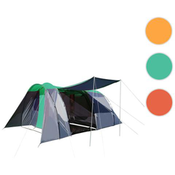 Tenda Da Campeggio Per 6 Persone Hwc-a99 320x495x195cm Grigio Verde en oferta