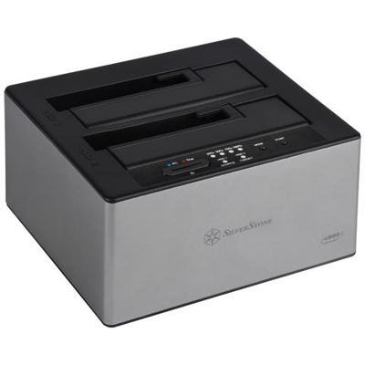 Docking Station SST-TS12C 2.5'' / 3.5'' con Connettore USB 3.1 Type-C