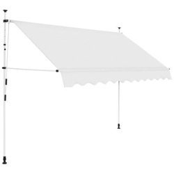 Tenda Da Sole Retrattile Manuale 300 Cm Crema en oferta