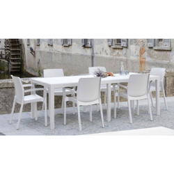 Tavolo da Giardino Allungabile in Polipropilene - Modello Queen en oferta