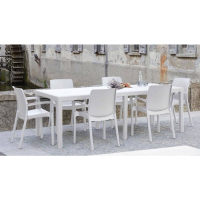Tavolo da Giardino Allungabile in Polipropilene - Modello Queen