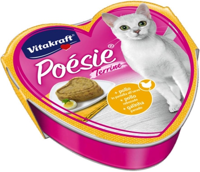 Vitakraft Poésie in saporite terrine 85 gr: Platessa in pastella all’uovo