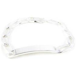 per braccialetto con targhetta per argento per gli uomini 'adam' diamante cavallo - [ g1335] precio