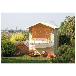 Detalles de la oferta de Chiosco Legno Abete Naturale 170x175x182/218 Mq 3 Box Casetta Giardino Esterno Chiosco Legno Abete Naturale 170x175x182/218 Mq 3 Box Casetta Giardino Esterno características