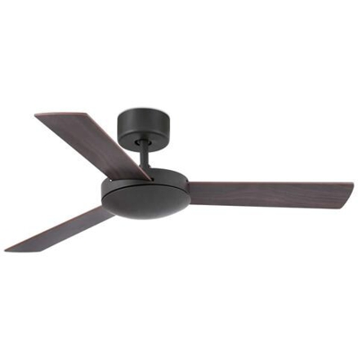 Mini Mallorca Ventilatore da Soffitto Marrone Ossido senza Luce