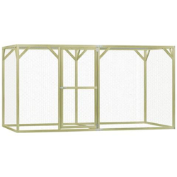 Pollaio 1,5x3x1,5 M In Legno Di Pino Impregnato Fsc precio