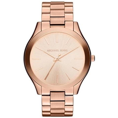 Orologio Unisex slim runway mk3197 al quarzo cinturino in acciaio