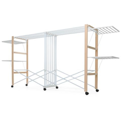 Stendibiancheria Allungabile Pieghevole 4 Ali - Modello Allungo Naturale características