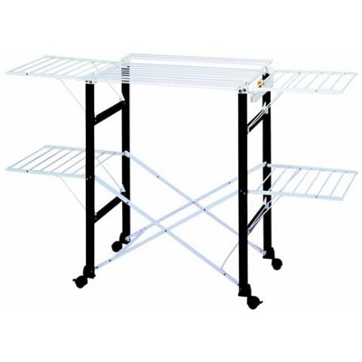 Stendibiancheria Pieghevole 4 Ali - Modello Gulliver Wengè