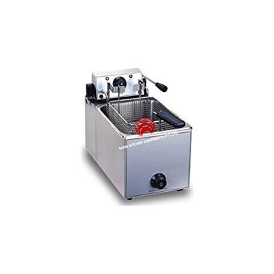 798 - friggitrice Professionale In Acciaio Inox, 5 litri