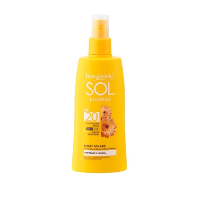 SOL Elicriso - Spray solare - protezione media SPF20 - water resistant