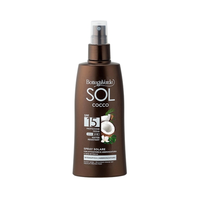 SOL Cocco - Spray solare - protezione media SPF 15