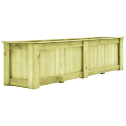 Fioriera Rialzata 196x50x50 cm in Legno di Pino Impregnato precio