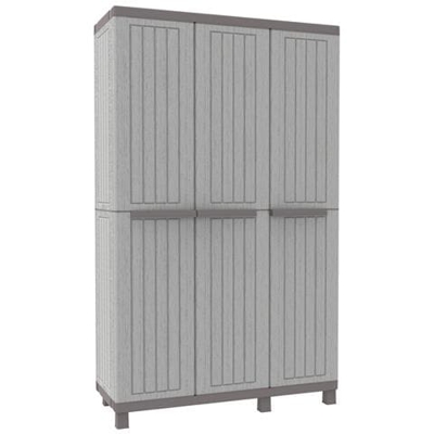 Armadio C-Wood 102a Armadio 3 ante e 3 ripiani L102 x P39 x H170