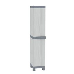 Armadio a Colonna in Plastica Grigio características