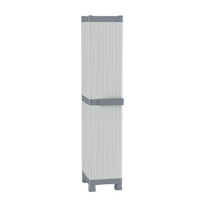 Armadio a Colonna in Plastica Grigio