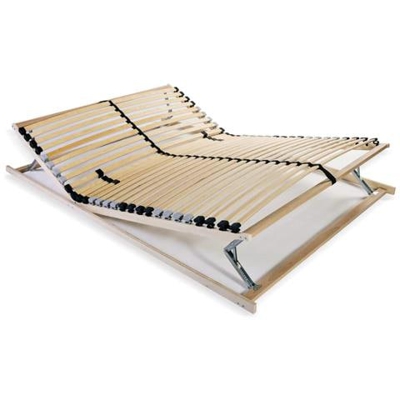Rete A Doghe 7 Zone Con 28 Doghe In Legno Fsc 140x200 Cm