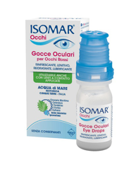 SOLUZIONE FISIOLOGICA ISOMAR OCCHI SENZA CONSERVANTI MULTIDOSE 10 ML características