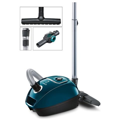 Aspirapolvere a Traino con Sacco BGLS4FAM Potenza 700 Watt Colore Blu