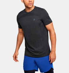 Maglia a manica corta UA RUSH™ Seamless Fitted da uomo precio