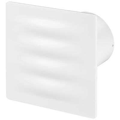 125mm Standard Aspiùatore Bianca Abs Pannello Frontale Vertico Parete Soffitto Ventilatore